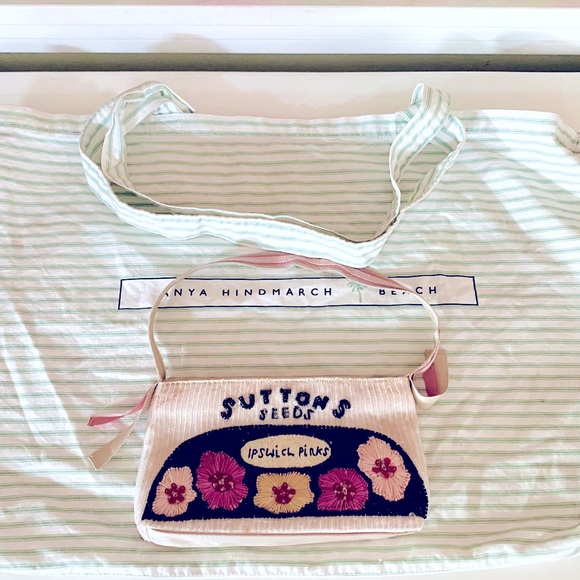 Anya Hindmarch Bags Anya Hindmarch Rare Sutton Seeds Beaded Handbag